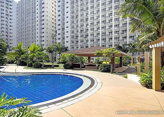 Sm Mall Of With Swimming Pool View 호텔 마닐라